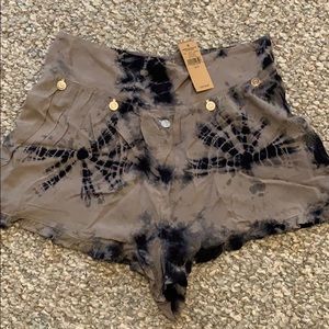 American eagle tie dye boho shorts